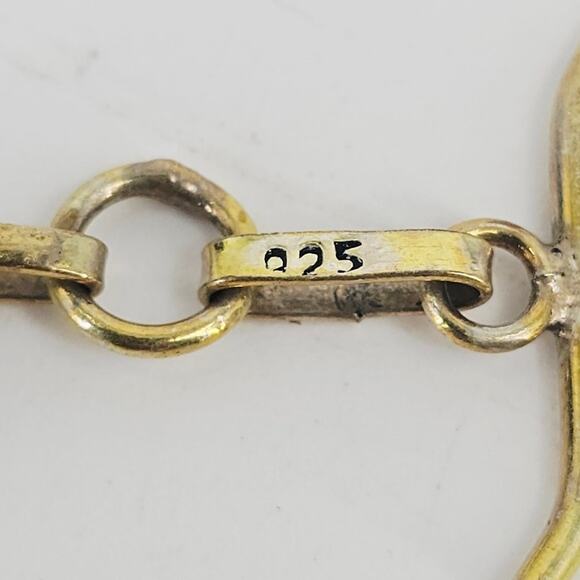 Rose Quartz Gemstone Handmade 925 Sterling Silver Jewelry Bracelet Sz 7-8" - Picture 4 of 6